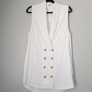 ROLLA'S 100% Cotton Collared Button Down Vest